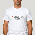 T-shirt I love Beaune-sur-Arzon