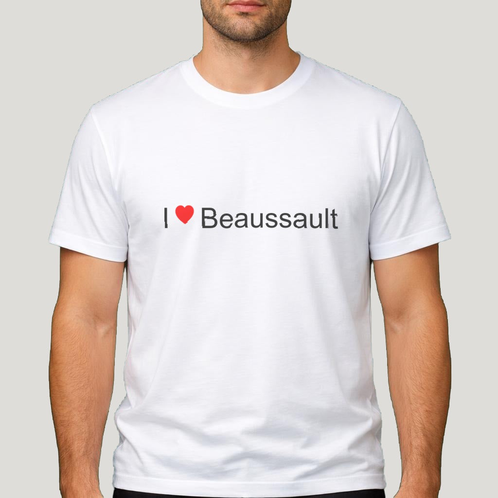 T-shirt I love Beaussault