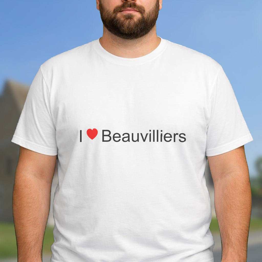T-shirt I love Beauvilliers (28)