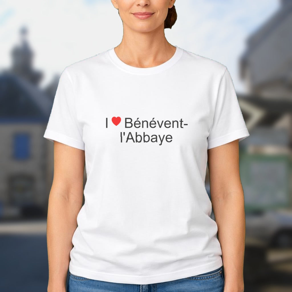 T-shirt I love Bénévent-l'Abbaye