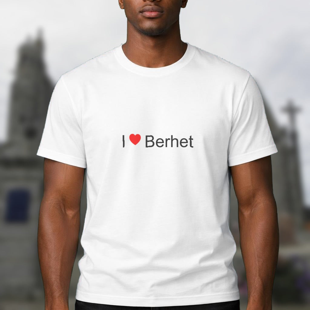 T-shirt I love Berhet