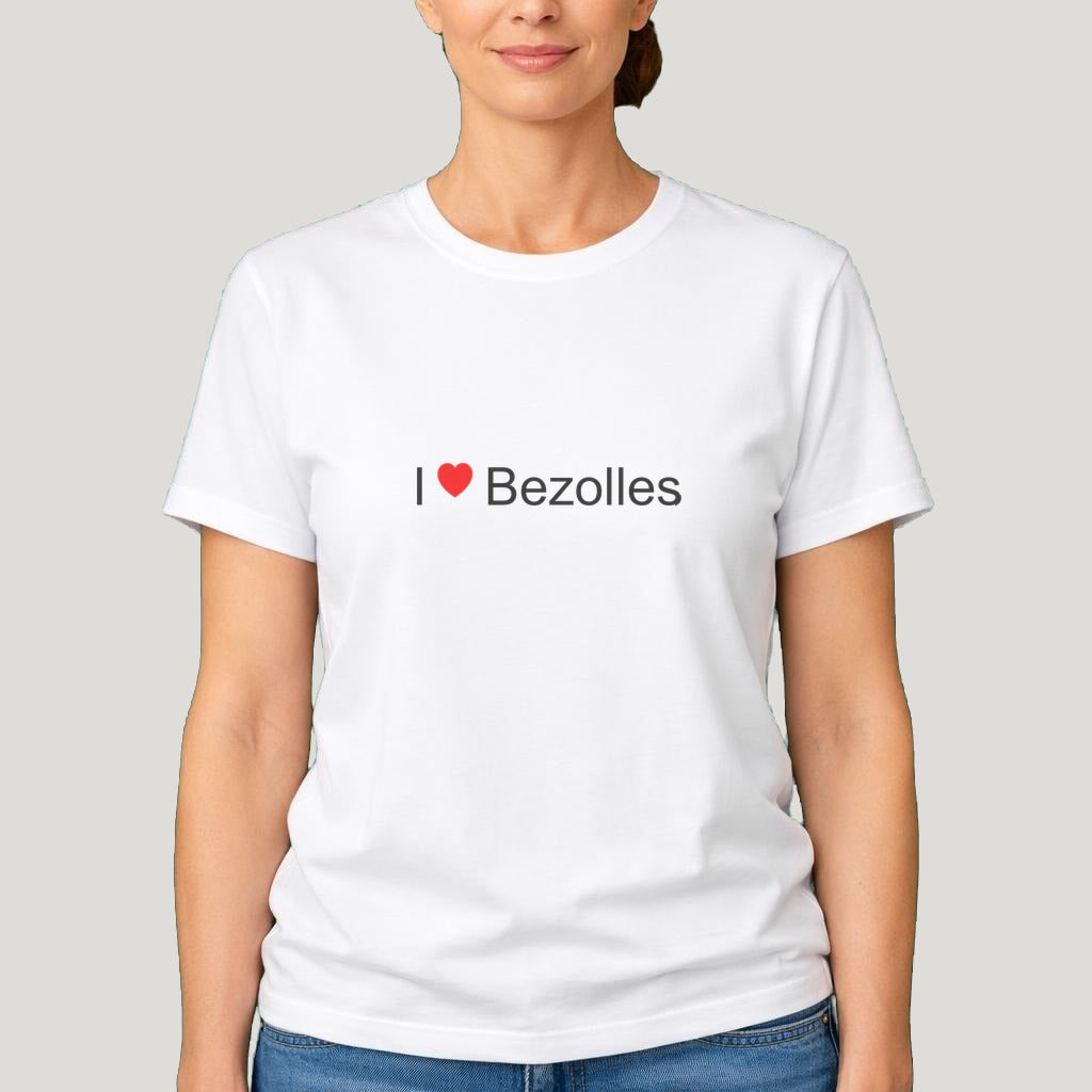 T-shirt I love Bezolles