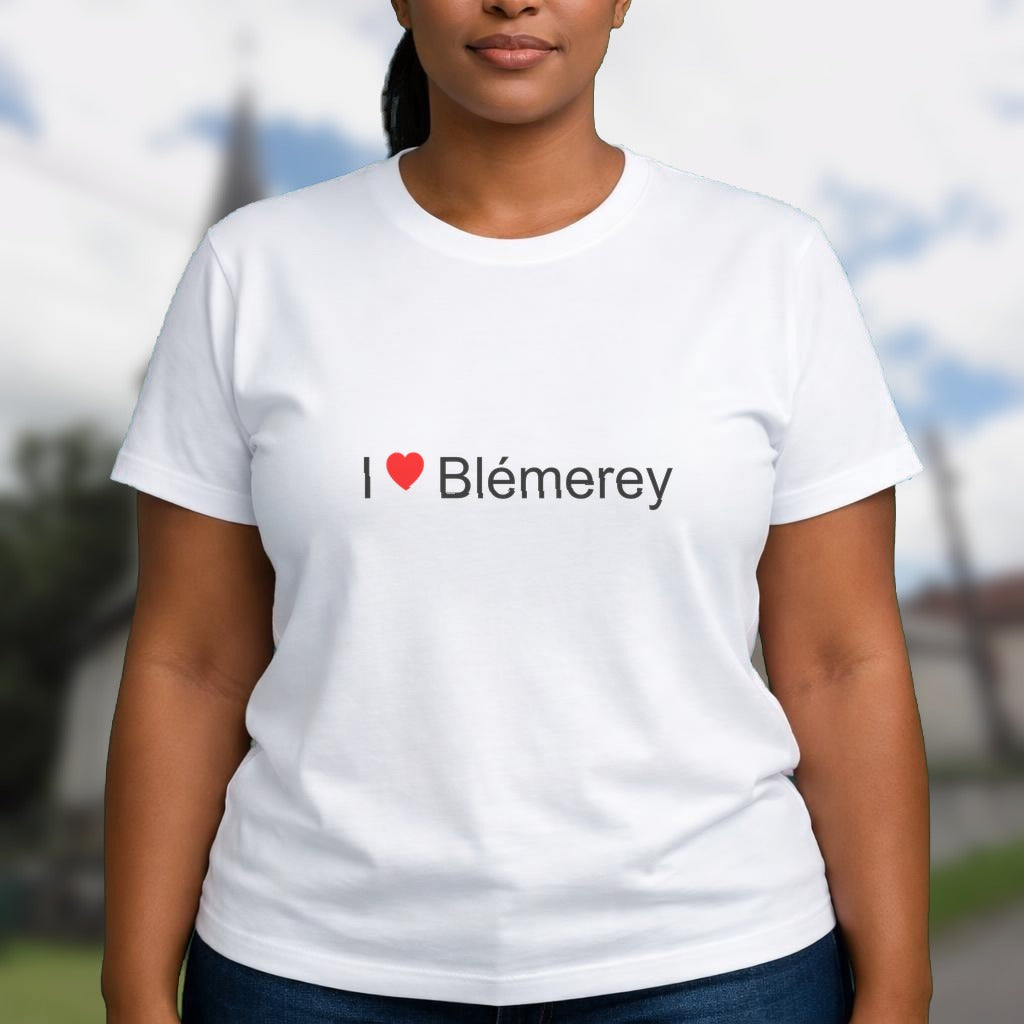 T-shirt I love Blémerey