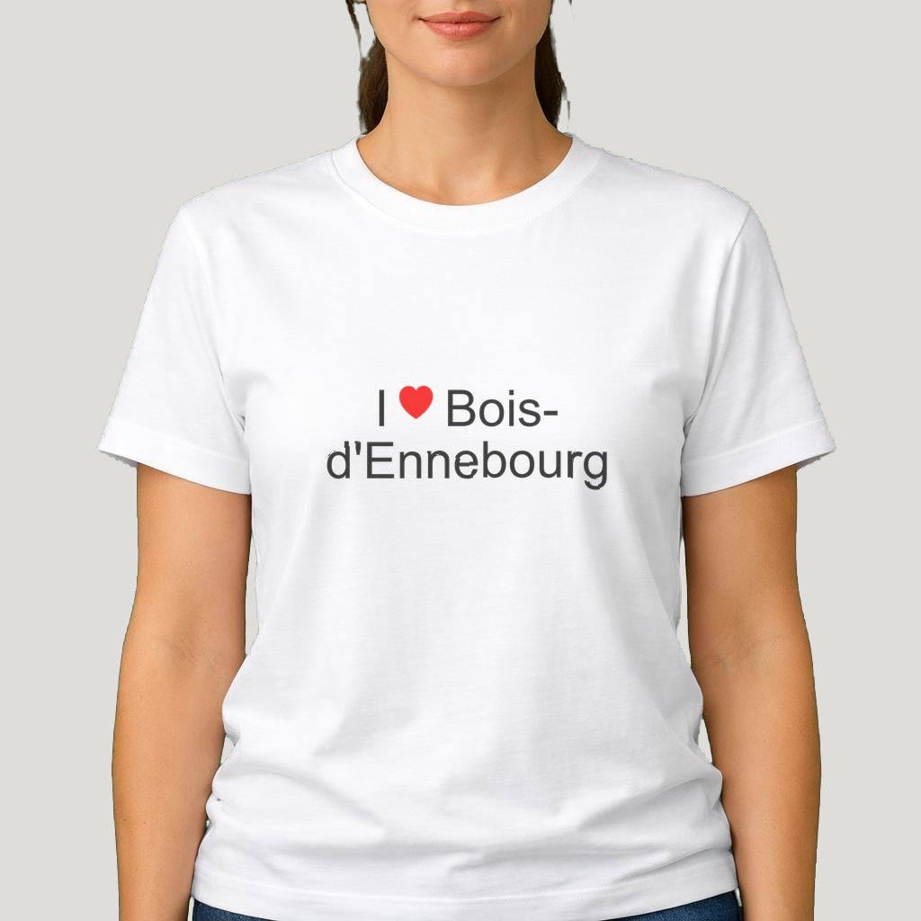 T-shirt I love Bois-d'Ennebourg