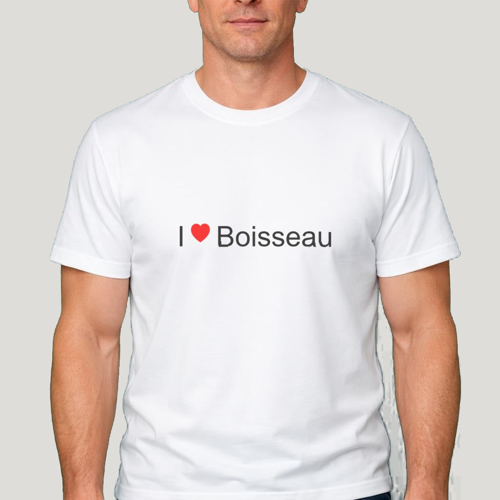 T-shirt I love Boisseau