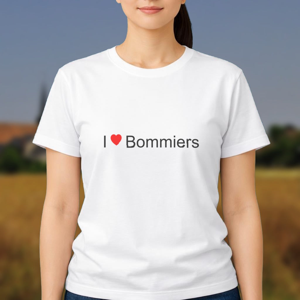 T-shirt I love Bommiers