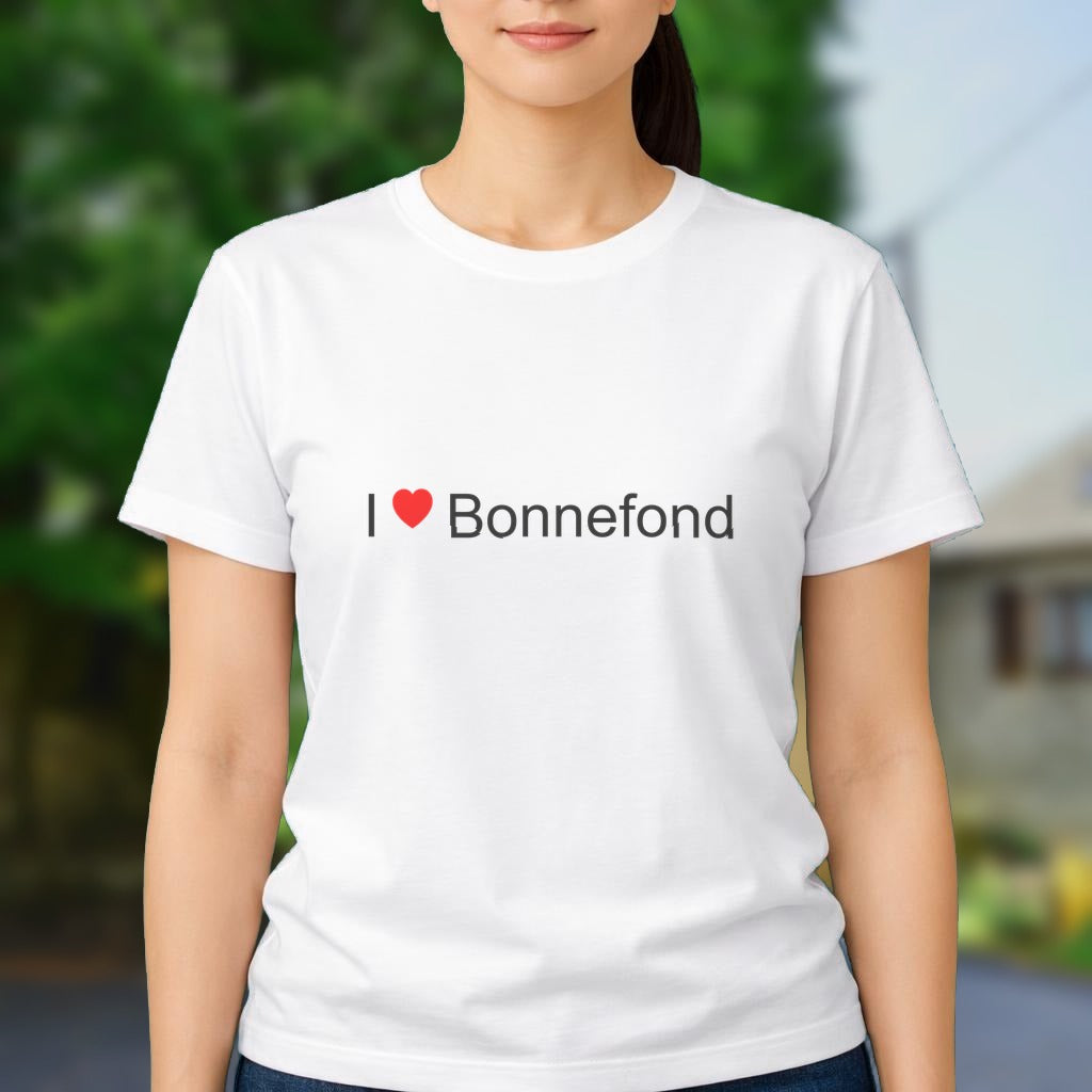 T-shirt I love Bonnefond