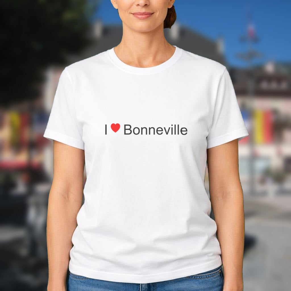 T-shirt I love Bonneville (74)