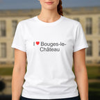 T-shirt I love Bouges-le-Château