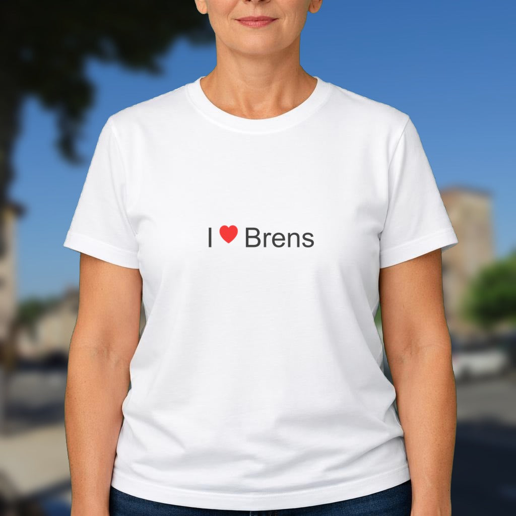 T-shirt I love Brens (81)