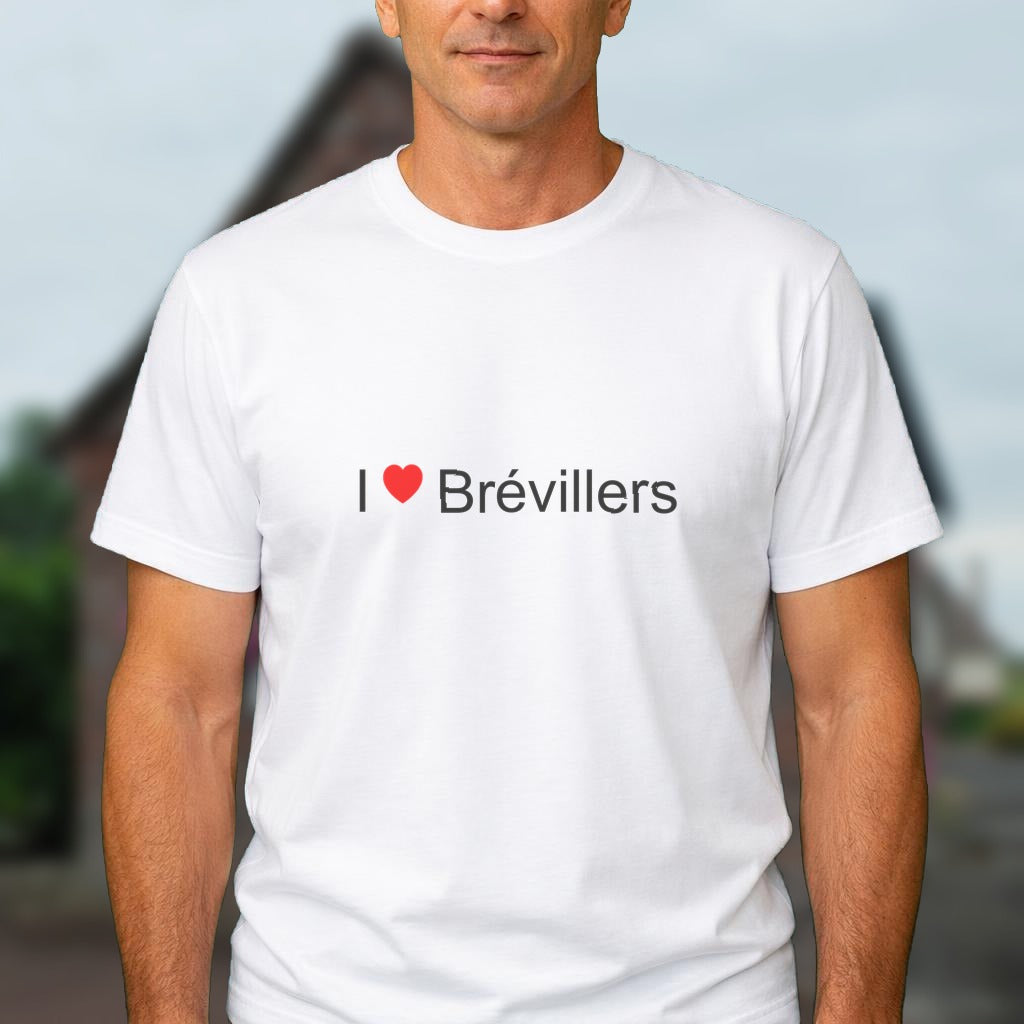 T-shirt I love Brévillers