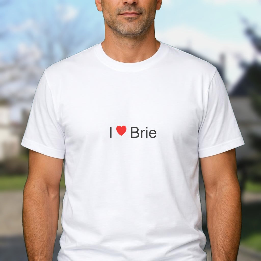 T-shirt I love Brie (16)