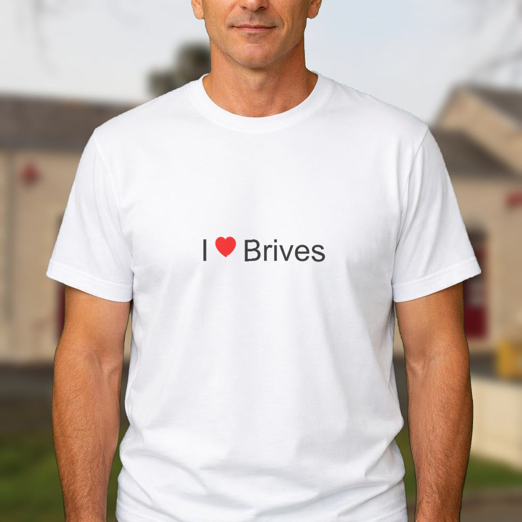 T-shirt I love Brives
