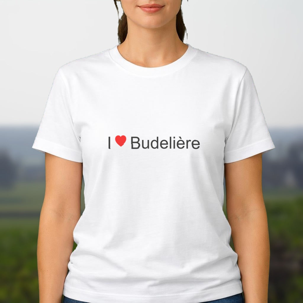 T-shirt I love Budelière