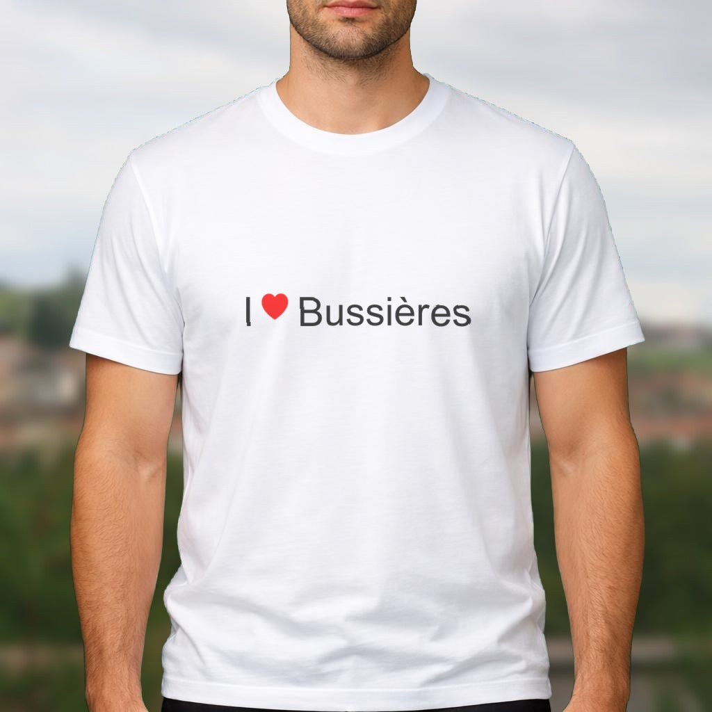 T-shirt I love Bussières