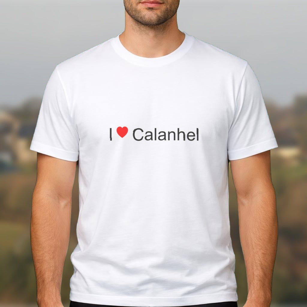 T-shirt I love Calanhel