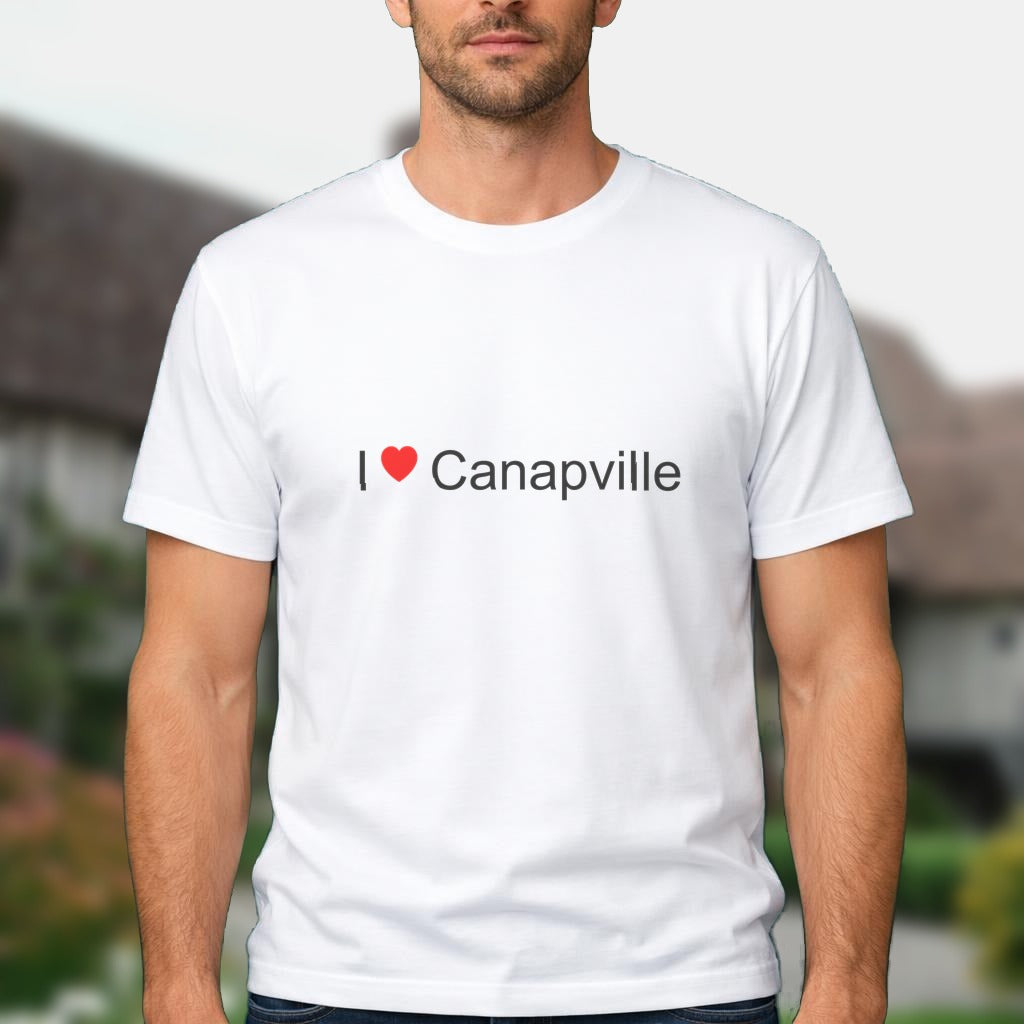 T-shirt I love Canapville (14)