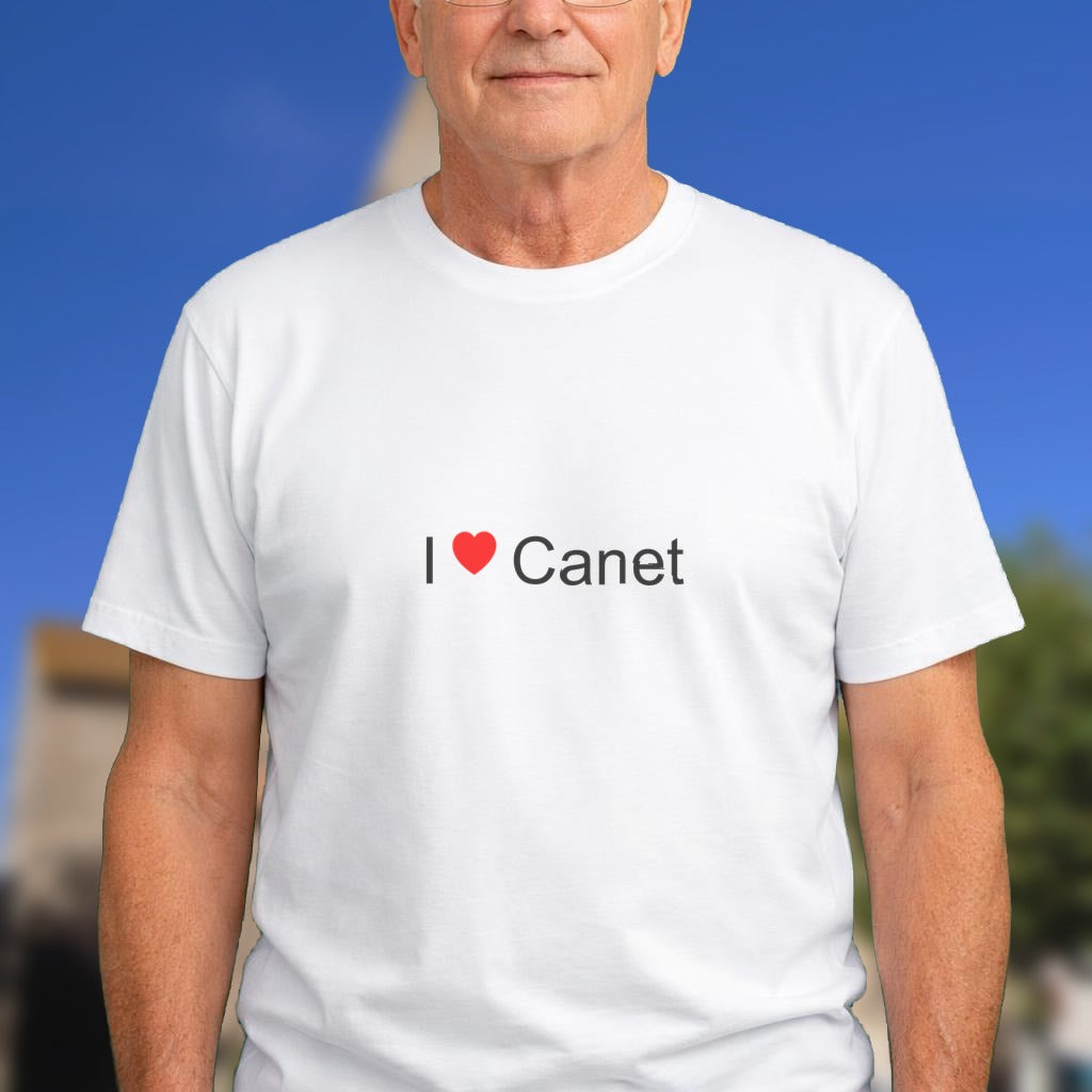 T-shirt I love Canet
