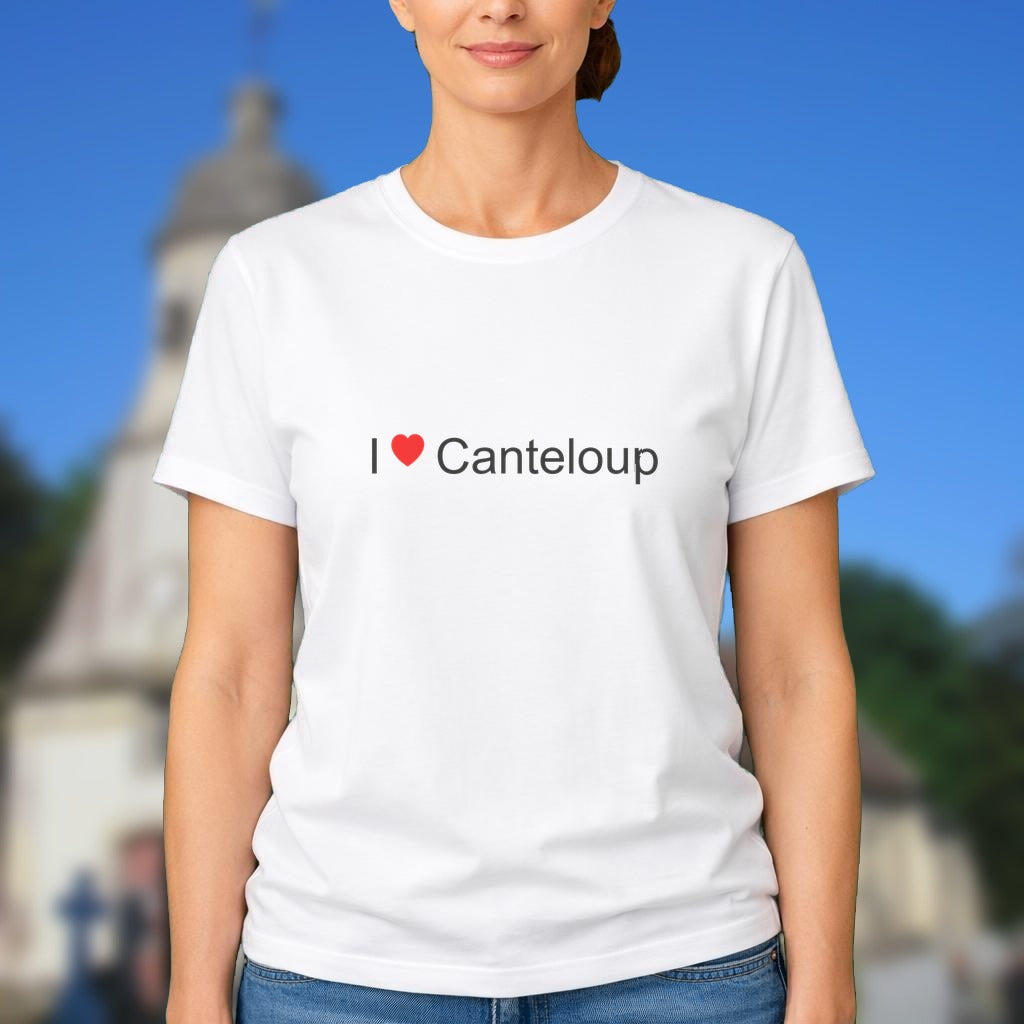 T-shirt I love Canteloup (14)