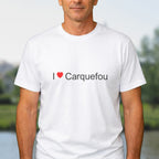 T-shirt I love Carquefou