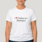 T-shirt I love Celles-en-Bassigny