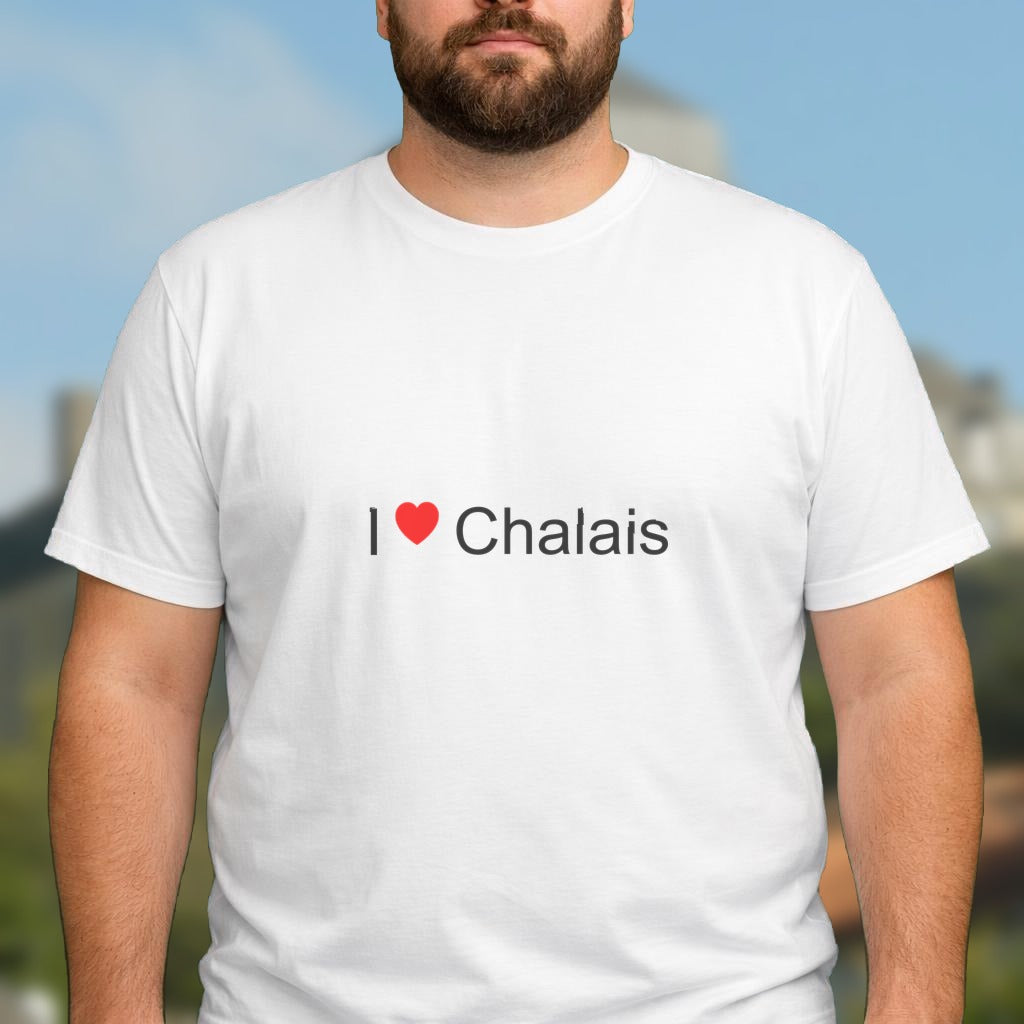 T-shirt I love Chalais (16)