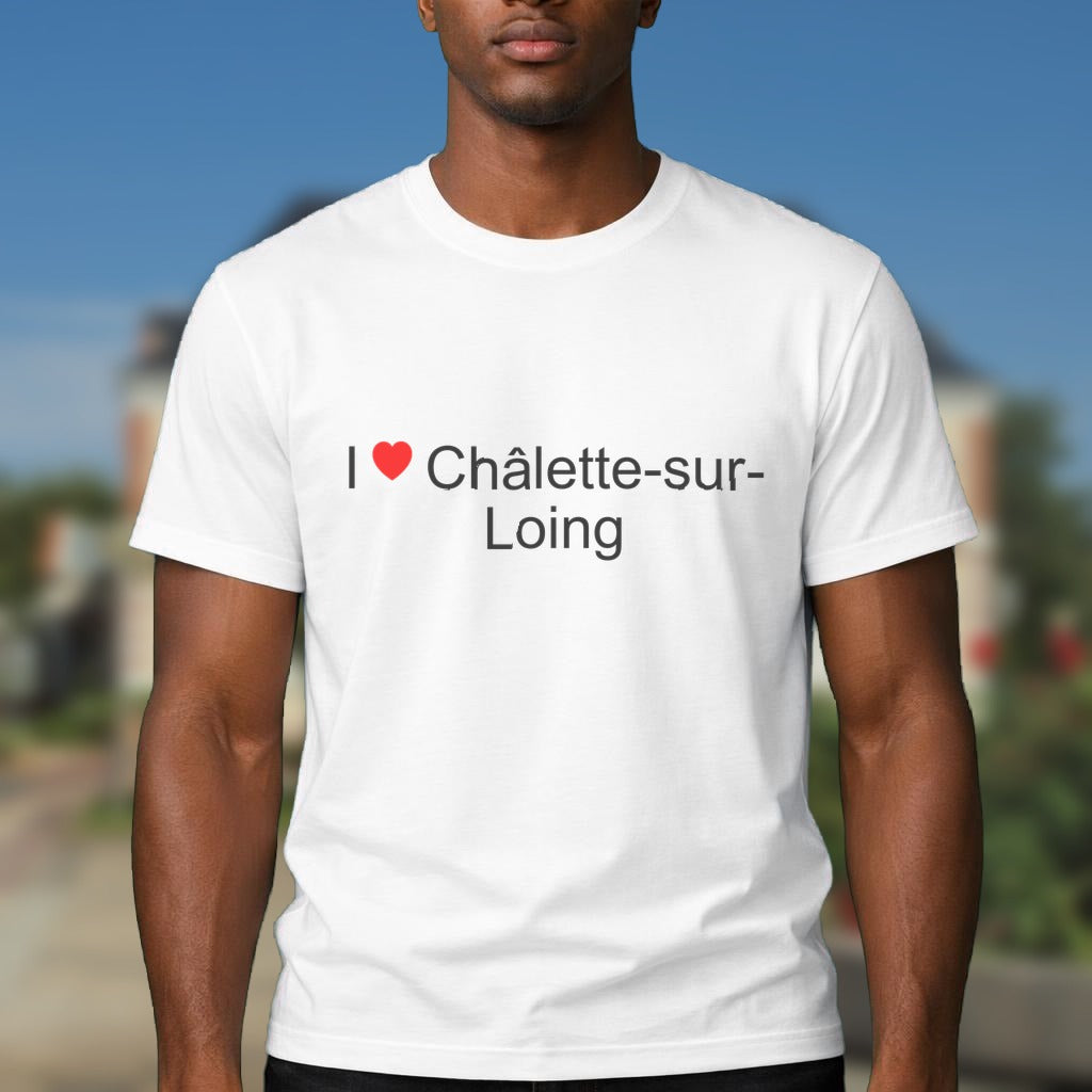 T-shirt I love Châlette-sur-Loing