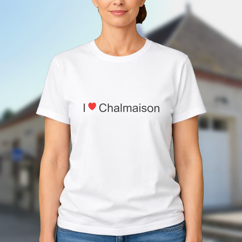T-shirt I love Chalmaison