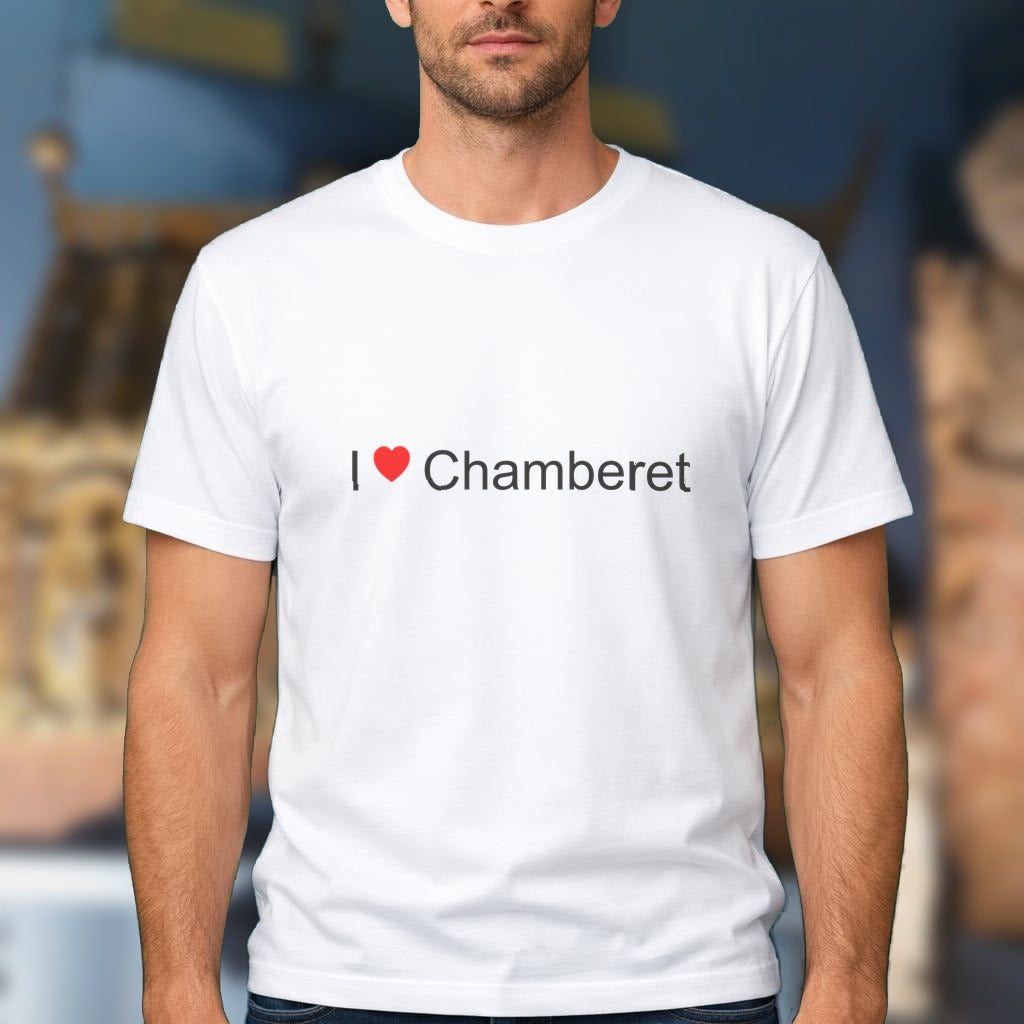 T-shirt I love Chamberet