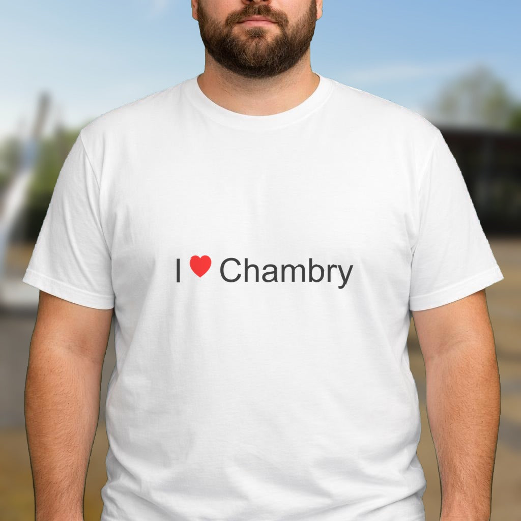 T-shirt I love Chambry