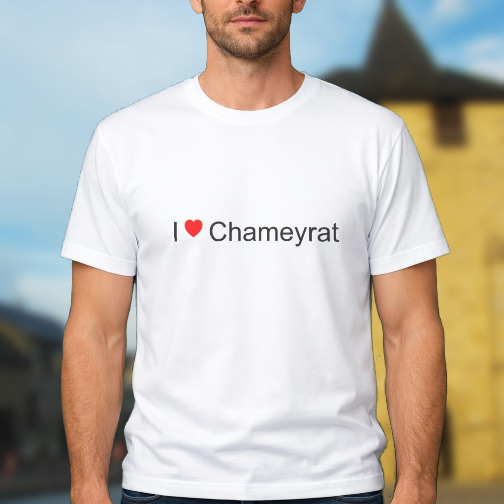 T-shirt I love Chameyrat