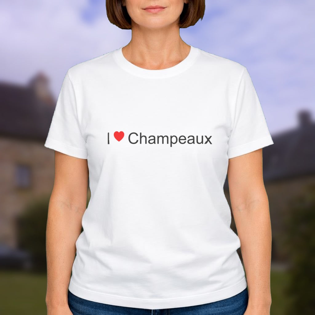 T-shirt I love Champeaux (35)