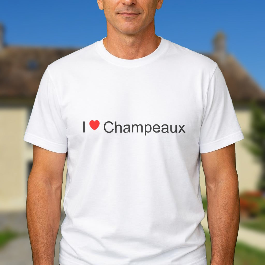 T-shirt I love Champeaux