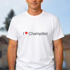 T-shirt I love Champillet