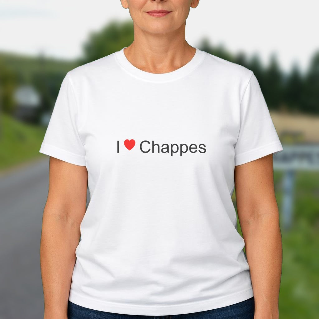T-shirt I love Chappes (08)
