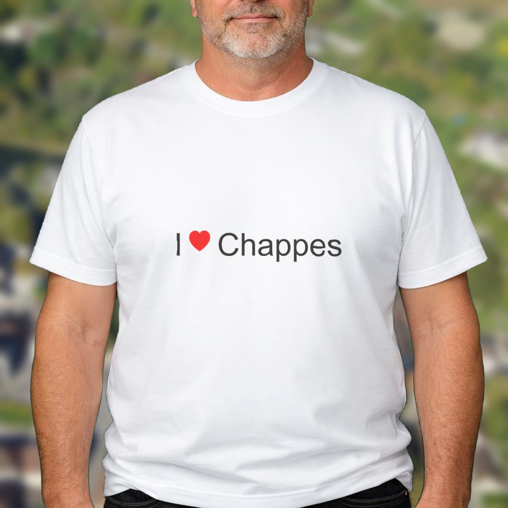 T-shirt I love Chappes (10)