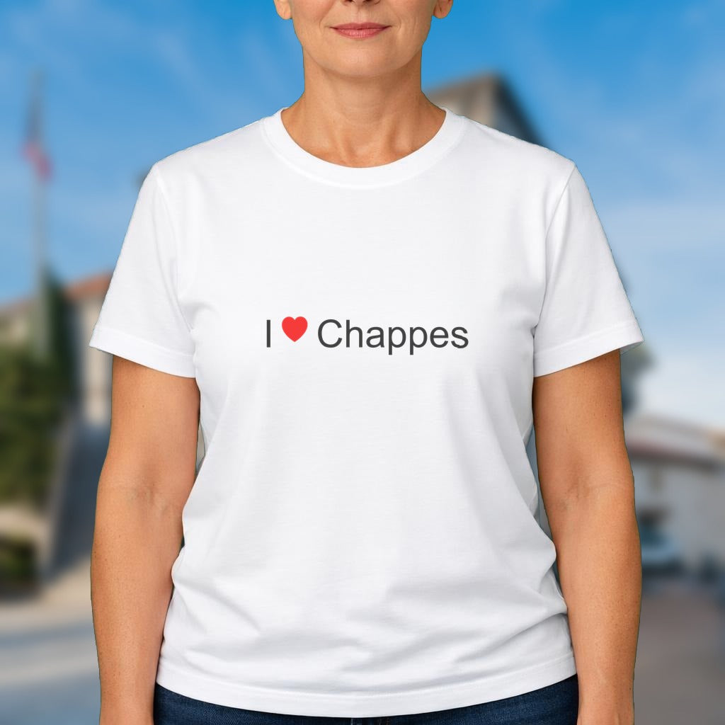 T-shirt I love Chappes (63)