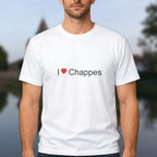 T-shirt I love Chappes porté