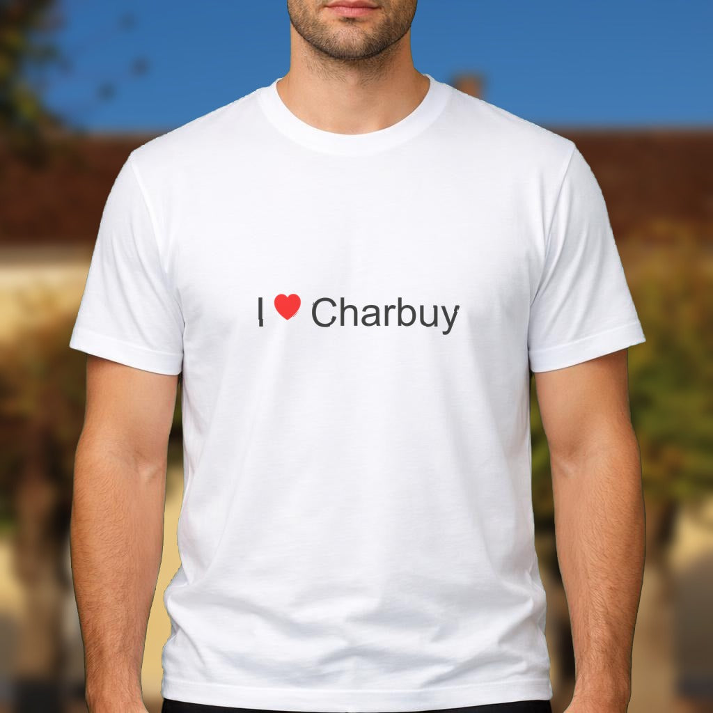 T-shirt I love Charbuy