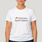 T-shirt I love Charmes-Saint-Valbert