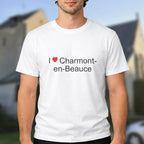 T-shirt I love Charmont-en-Beauce
