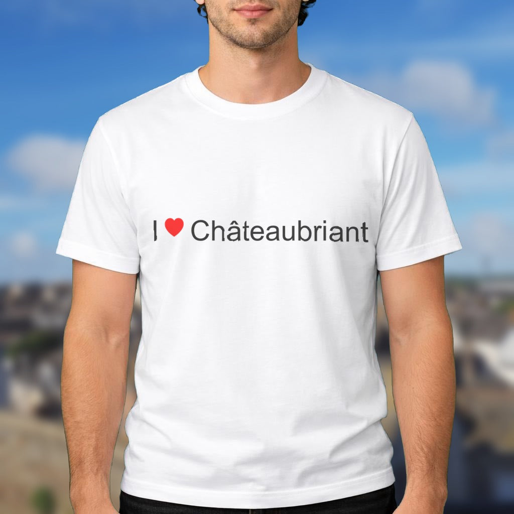 T-shirt I love Châteaubriant
