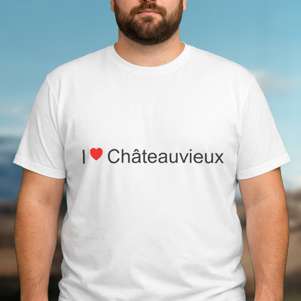 T-shirt I love Châteauvieux (05)