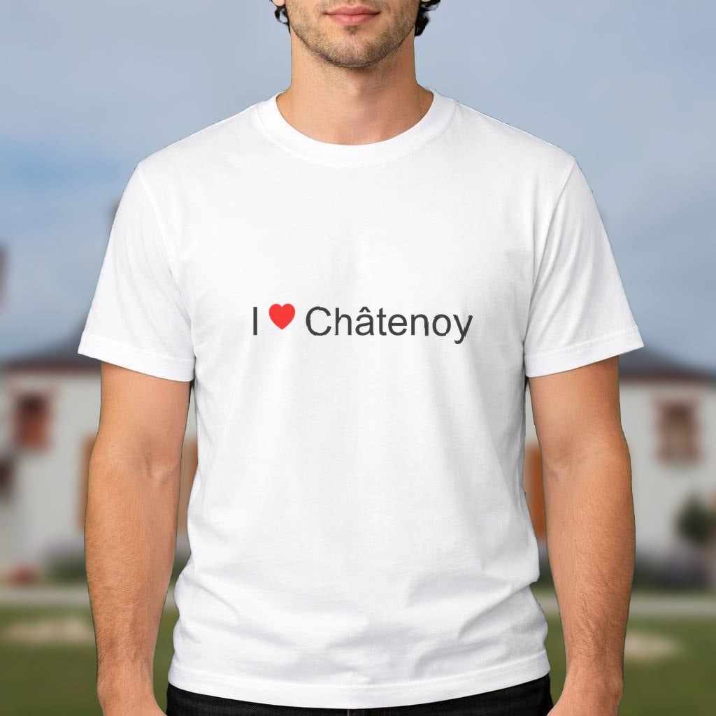 T-shirt I love Châtenoy