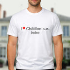 T-shirt I love Châtillon-sur-Indre