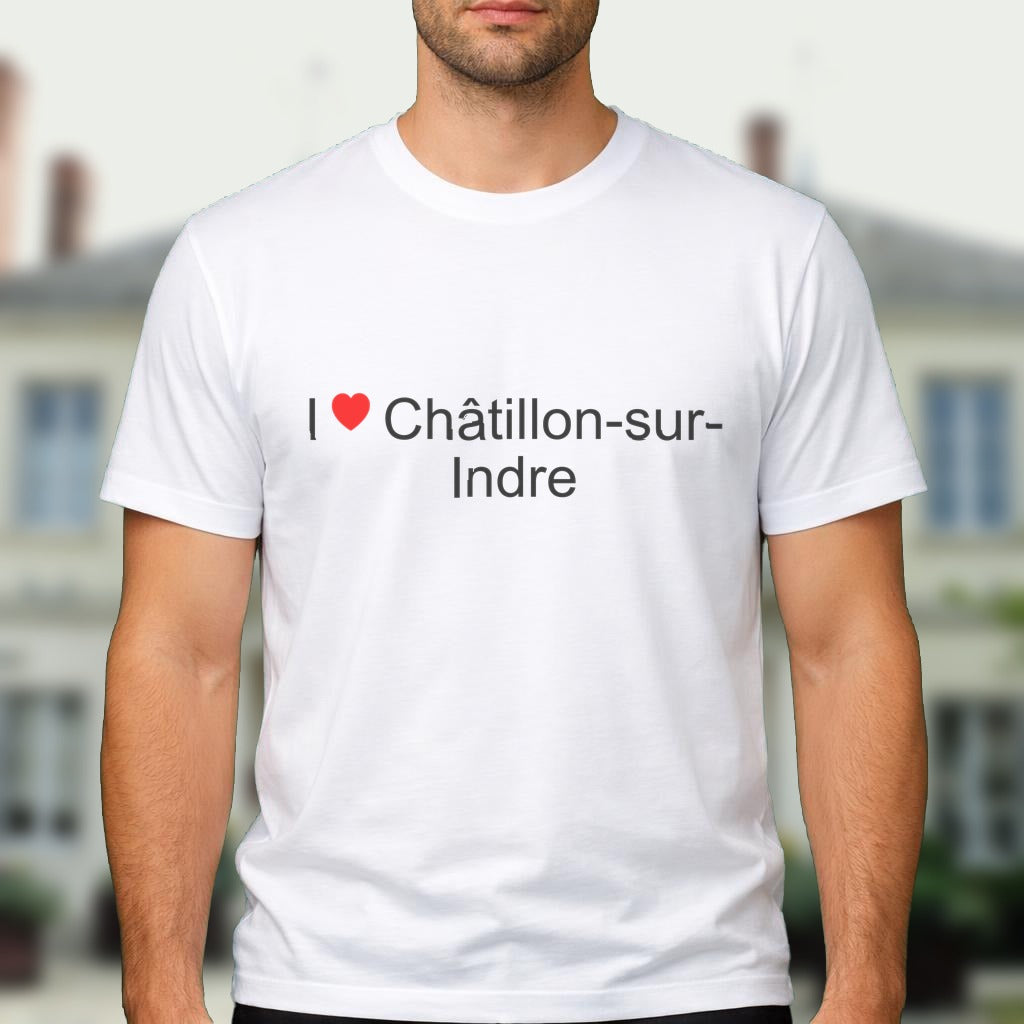 T-shirt I love Châtillon-sur-Indre
