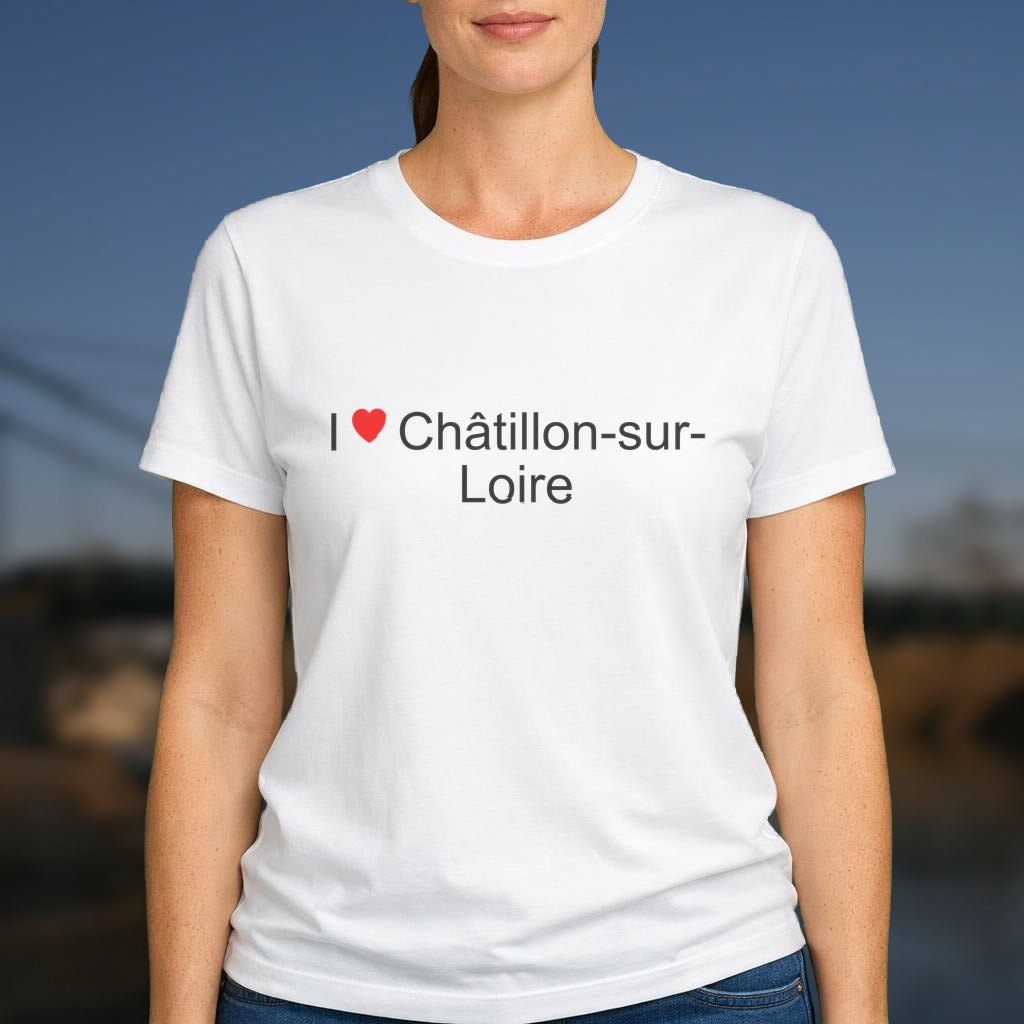 T-shirt I love Châtillon-sur-Loire