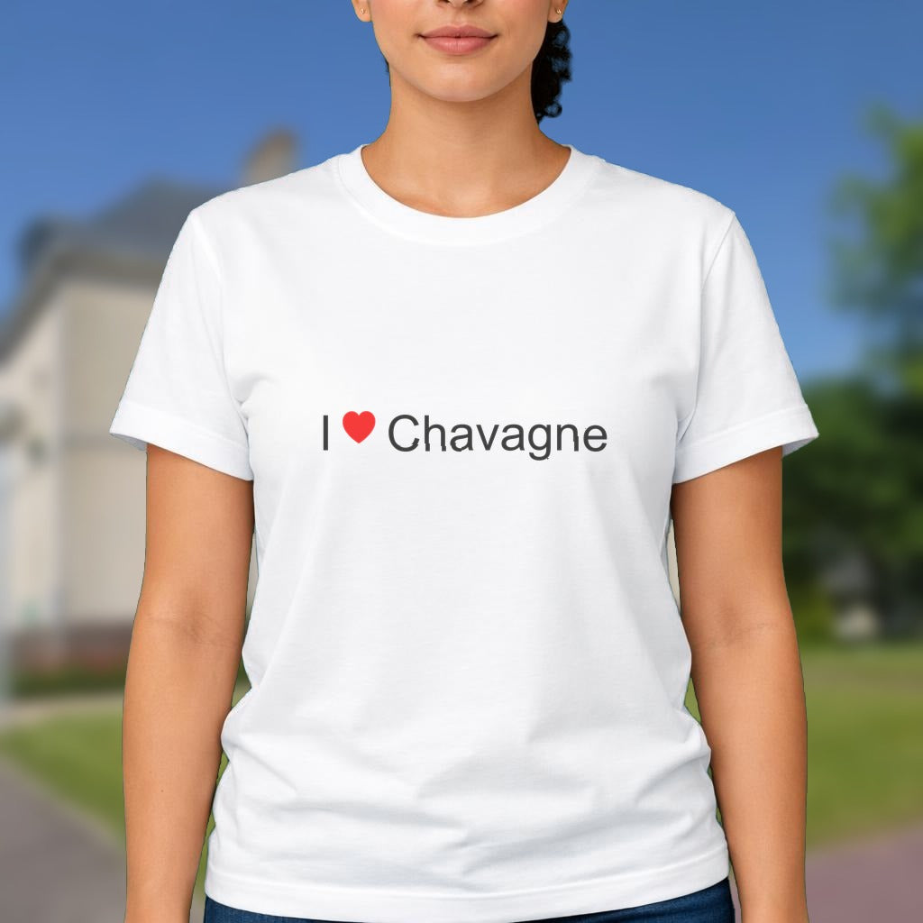 T-shirt I love Chavagne