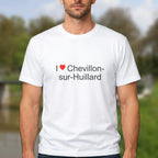 T-shirt I love Chevillon-sur-Huillard
