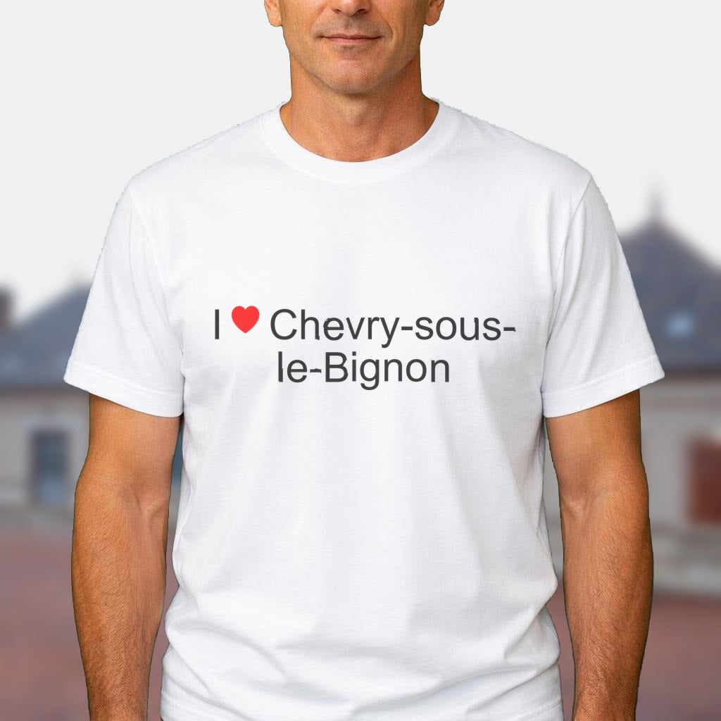 T-shirt I love Chevry-sous-le-Bignon